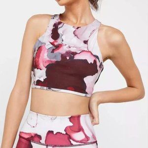 Under Armour Pink Crop Top Bra